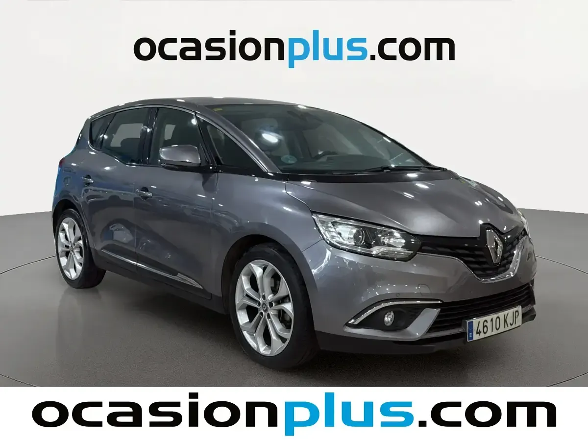 Usado Renault Scénic Zen 110 CV (80 kW) 2018 Gris Monovolumen