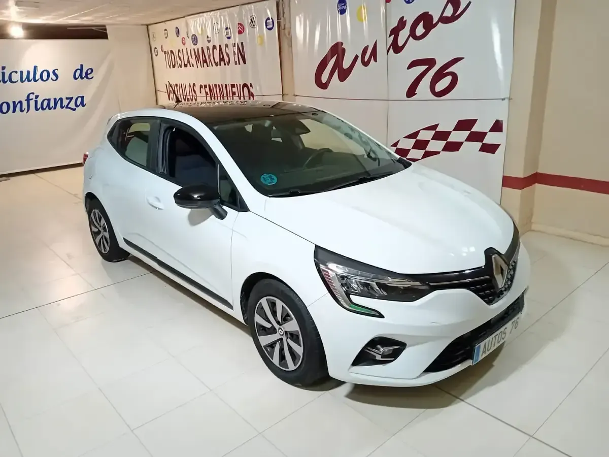 Usado Renault Clio Business 100 CV (73 kW) 2022 Blanco Utilitario