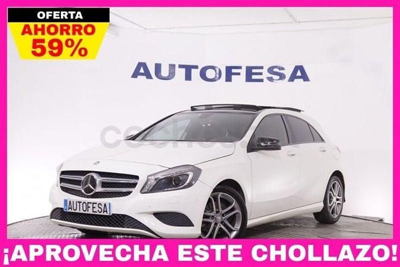 Usado Mercedes A200 AMG line 156 CV (114 kW) 2013 Blanco Berlina