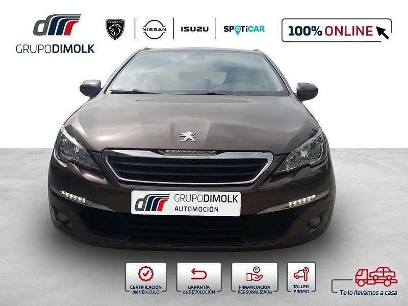 Usado Peugeot 308 110 CV (80 kW) 2015 Marrón Utilitario