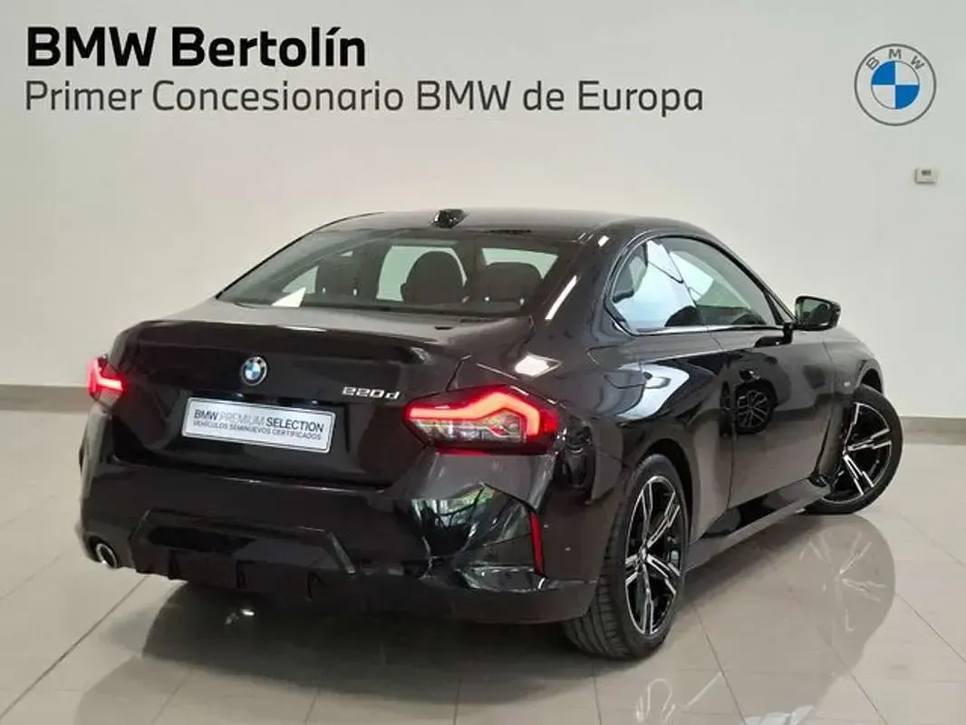Usado BMW 220 M Sport 190 CV (139 kW) 2025 Negro Coupe