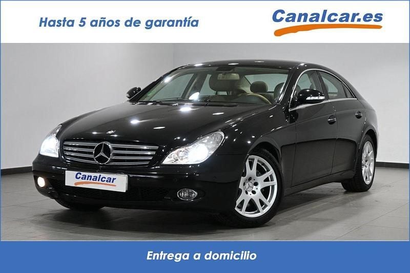 Usado Mercedes CLS350 292 CV (214 kW) 2006 Negro Berlina