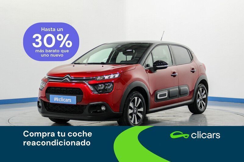 Negro Usado 2023 Citroën C3 PureTech Utilitario | 11.990 € (Buen precio) - Imagen 1/4