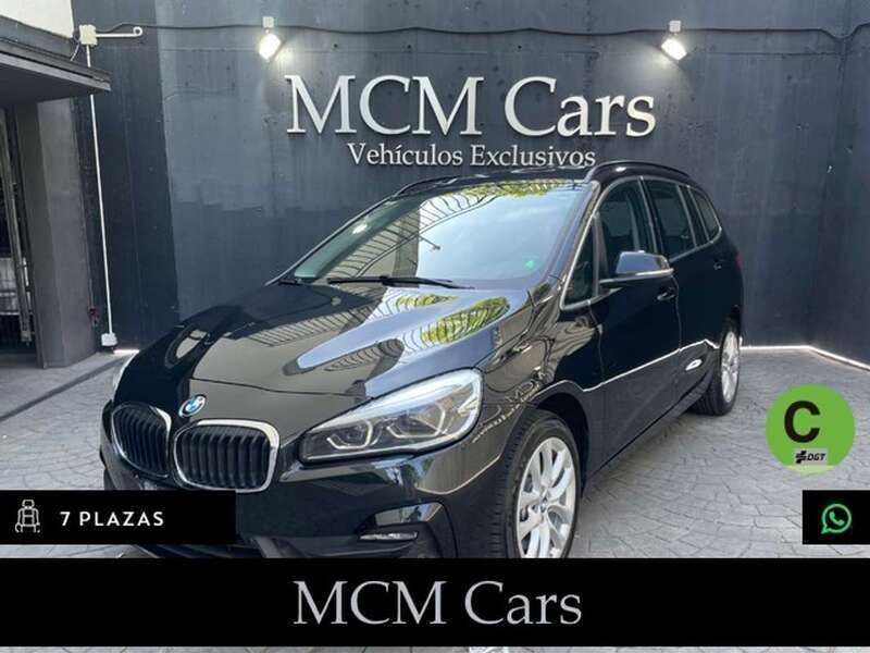 Negro Usado 2021 BMW 220 Gran Tourer Monovolumen | 22.999 € - Imagen 1/4