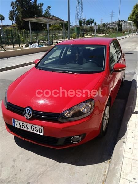 Rojo Usado 2009 VW Golf VI Sport Berlina | 5200 € (Super precio) - Imagen 1/3