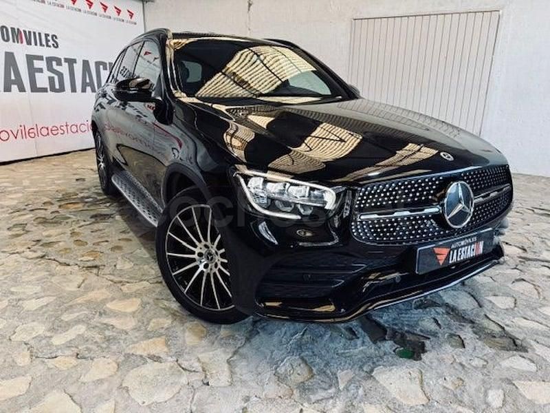 Usado Mercedes GLC200 204 CV (150 kW) 2022 Negro SUV
