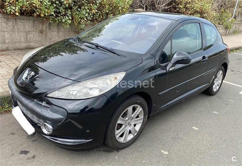 Negro Usado 2008 Peugeot 207 Sport Berlina | 3500 € (Buen precio) - Imagen 1/4