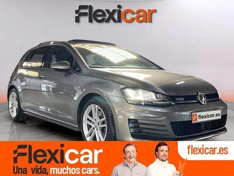 Usado VW Golf VII GTD 184 CV (135 kW) 2016 Gris Utilitario