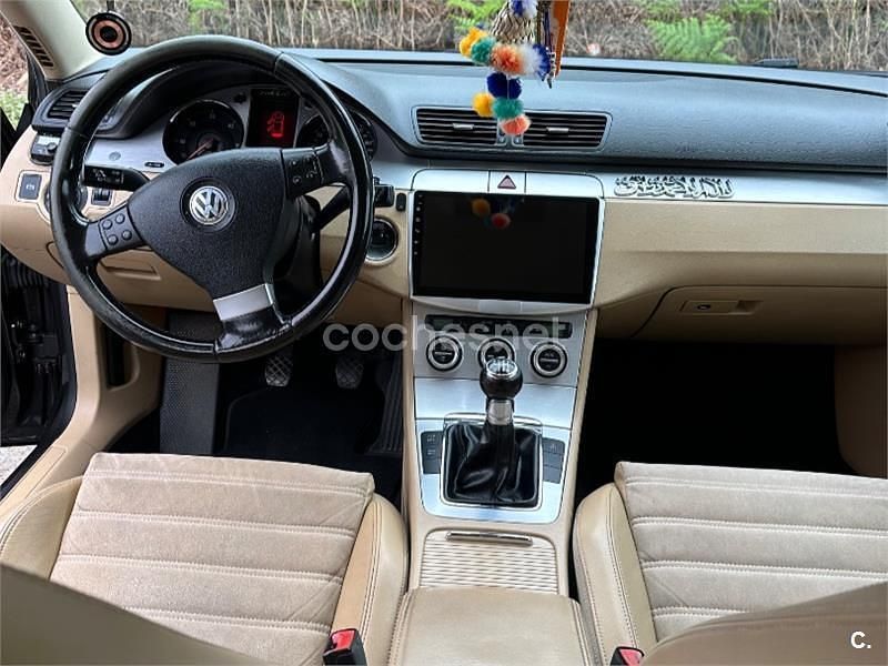 Brugt VW Passat Highline 140 HK (102 kW) 2008 Sort Stationcar
