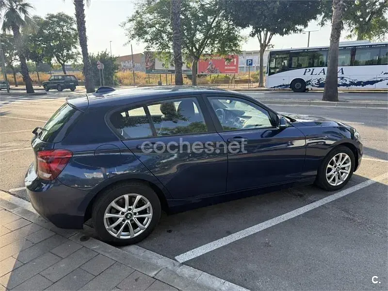 Usado BMW 116 115 CV (84 kW) 2012 Azul Utilitario