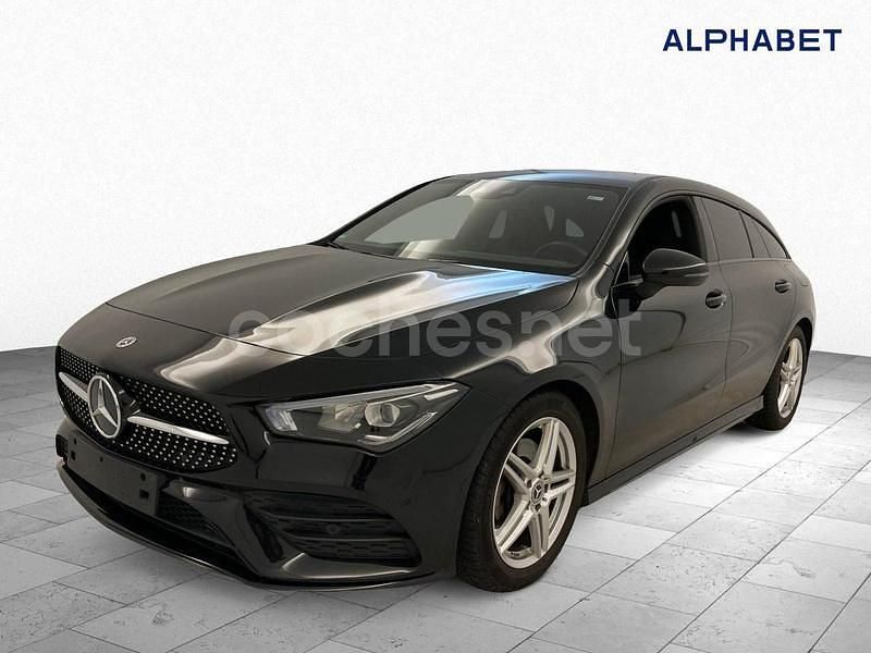 Negro Usado 2021 Mercedes CLA200 Shooting Brake Familiar | 24.990 € (Precio justo) - Imagen 1/4