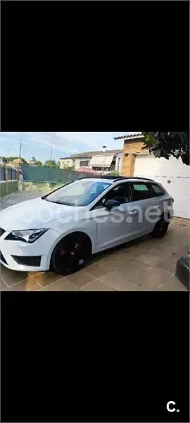 Usado Seat Leon ST CUPRA 280 CV (205 kW) 2015 Blanco Familiar
