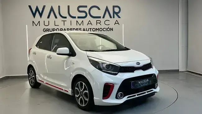 Usado Kia Picanto GT-Line 100 CV (73 kW) 2020 Blanco Utilitario