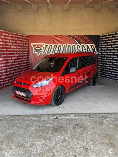 Rojo Usado 2015 Ford Transit Trend Familiar | 8500 € (Caro) - Imagen 1/4