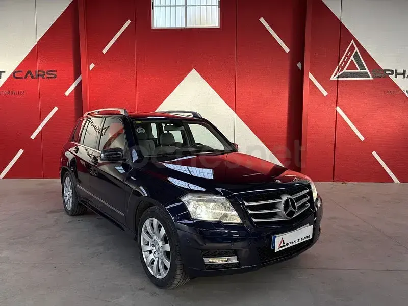 Usado Mercedes GLK220 170 CV (125 kW) 2010 Azul SUV