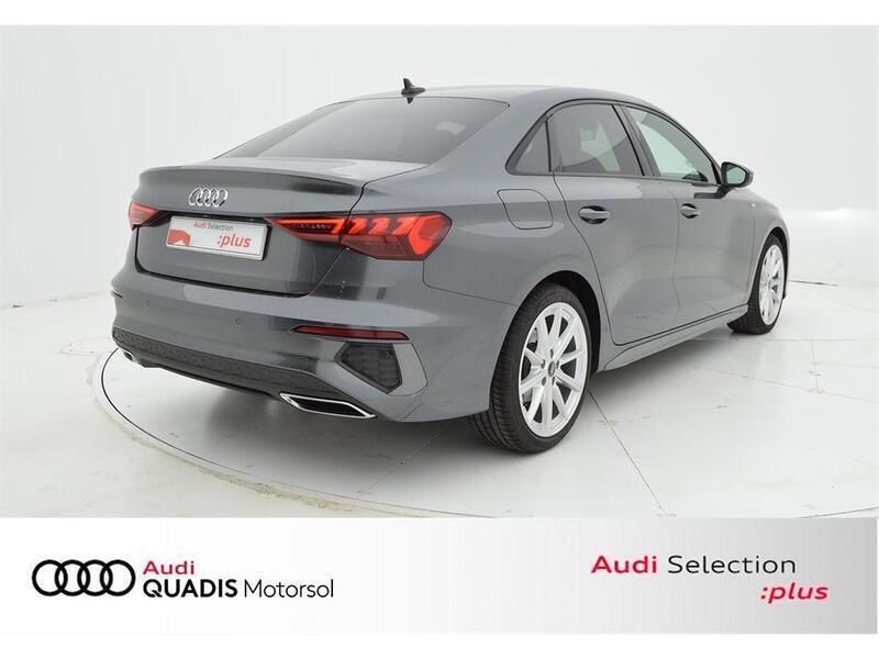 Usado Audi A3 S-Line 150 CV (110 kW) 2022 Gris Berlina