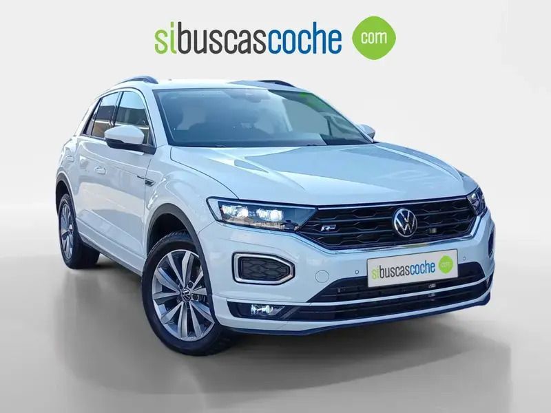 Blanco Usado 2022 VW T-Roc Advance SUV | 26.990 € (Un poco caro) - Imagen 1/4
