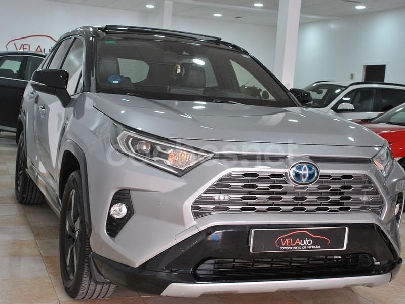Usado Toyota RAV4 Hybrid 218 CV (160 kW) 2019 Gris / plata SUV