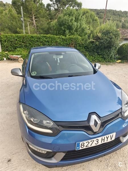 Usado Renault Mégane GT Line GT 110 CV (80 kW) 2014 Azul Berlina