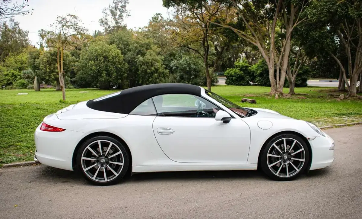 Usado Porsche 991 349 CV (256 kW) 2014 Blanco Descapotable