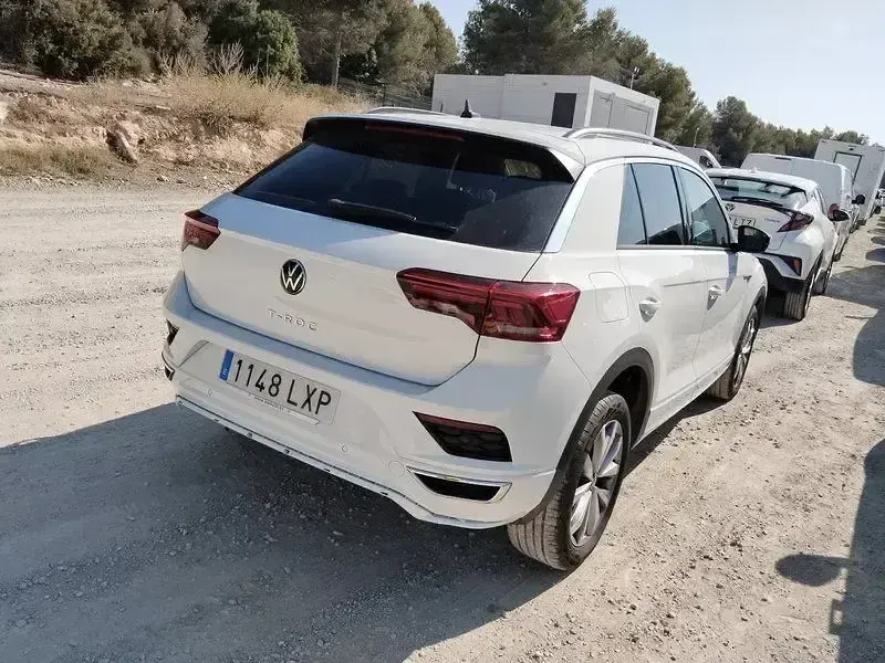 Usado VW T-Roc Advance 110 CV (80 kW) 2022 Blanco SUV