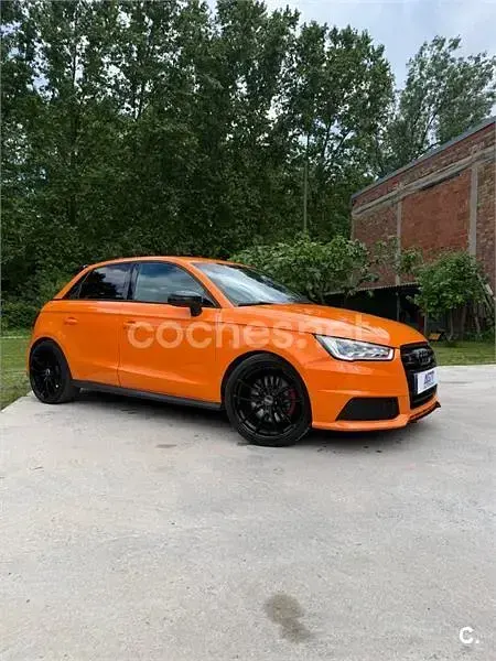 Usado Audi S1 231 CV (169 kW) 2016 Naranja Utilitario
