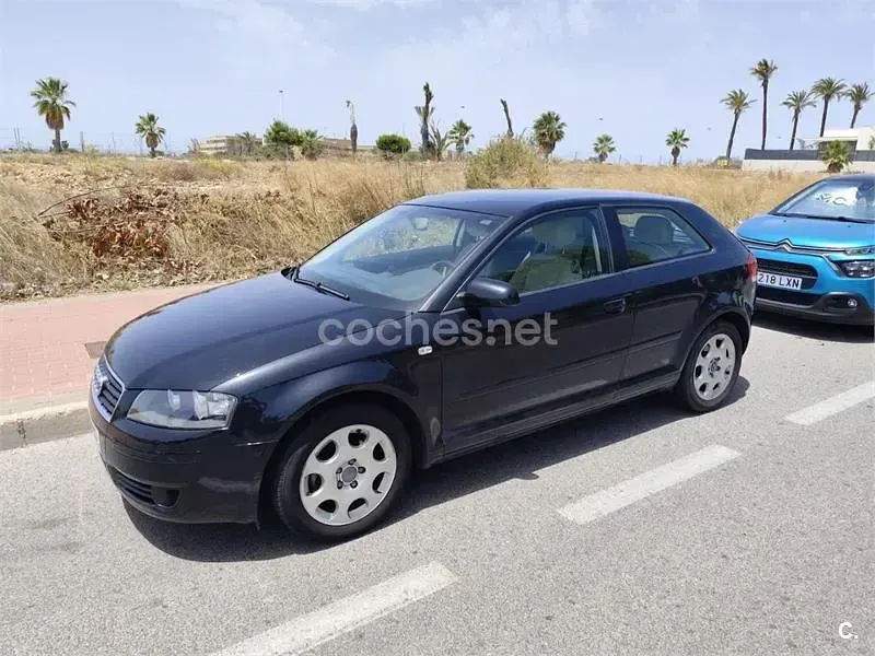 Usado Audi A3 Attraction 102 CV (75 kW) 2004 Negro Utilitario