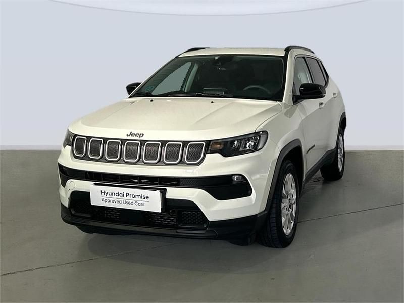 Blanco Usado 2021 Jeep Compass Longitude SUV | 15.995 € (Super precio) - Imagen 1/4