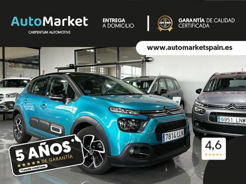 Rojo Usado 2020 Citroën C3 PureTech Utilitario | 10.800 € (Precio justo) - Imagen 1/4