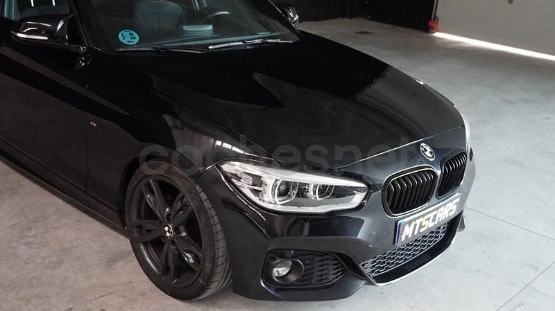 Usado BMW 116 116 CV (85 kW) 2017 Negro Utilitario