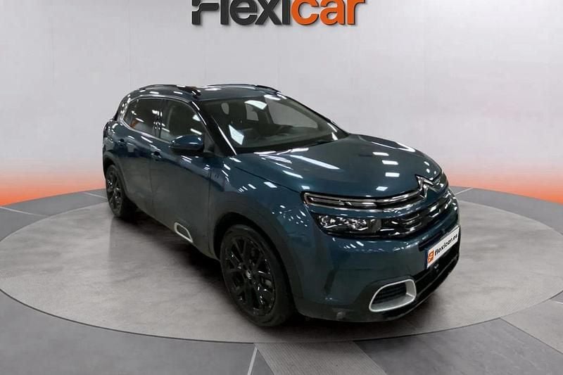 Azul Usado 2021 Citroën C5 Aircross Shine SUV | 14.290 € (Super precio) - Imagen 1/4