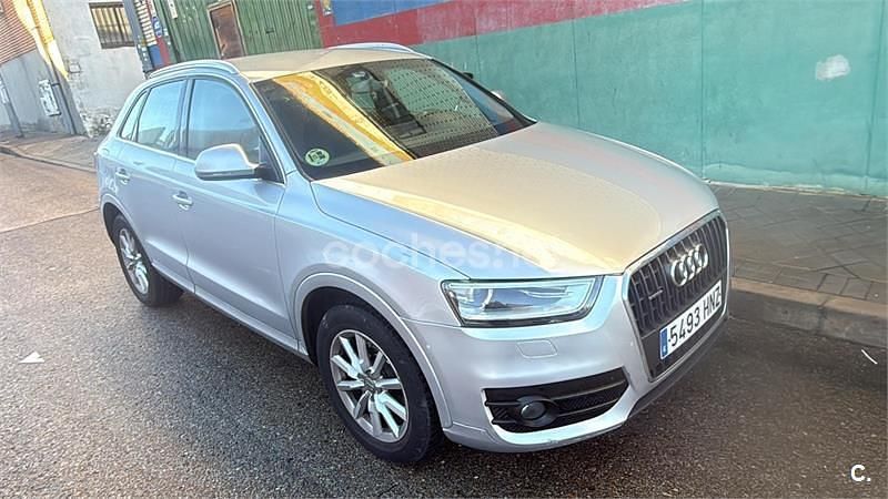 Usado Audi Q3 Ambition 177 CV (130 kW) 2013 Gris / plata SUV