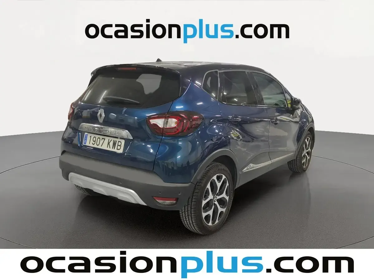 Usado Renault Captur Zen 131 CV (96 kW) 2019 Azul SUV