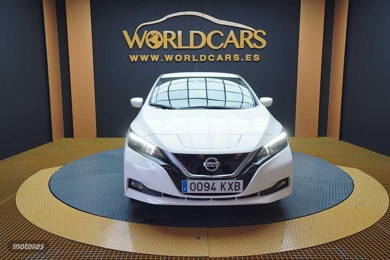 Blanco Usado 2019 Nissan Leaf Acenta Utilitario | 12.945 € (Precio justo) - Imagen 1/4