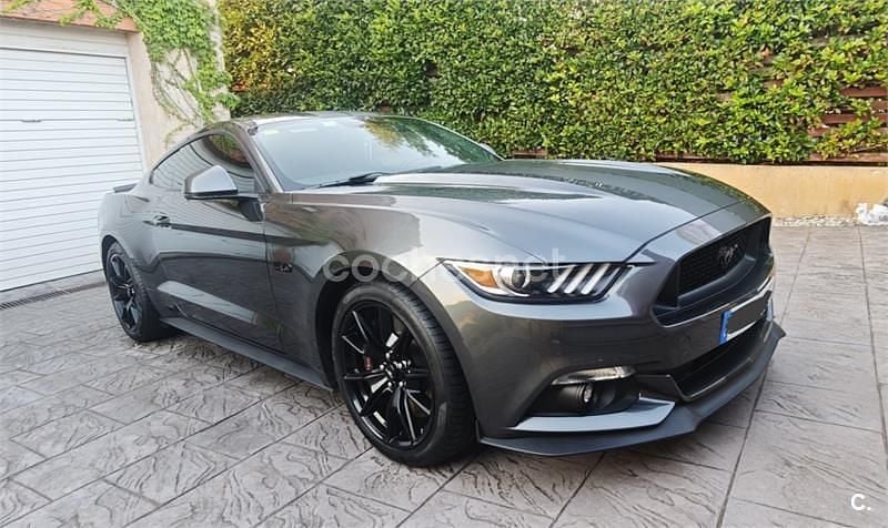Gris / plata Usado 2018 Ford Mustang GT Coupe | 44.500 € (Precio justo) - Imagen 1/4