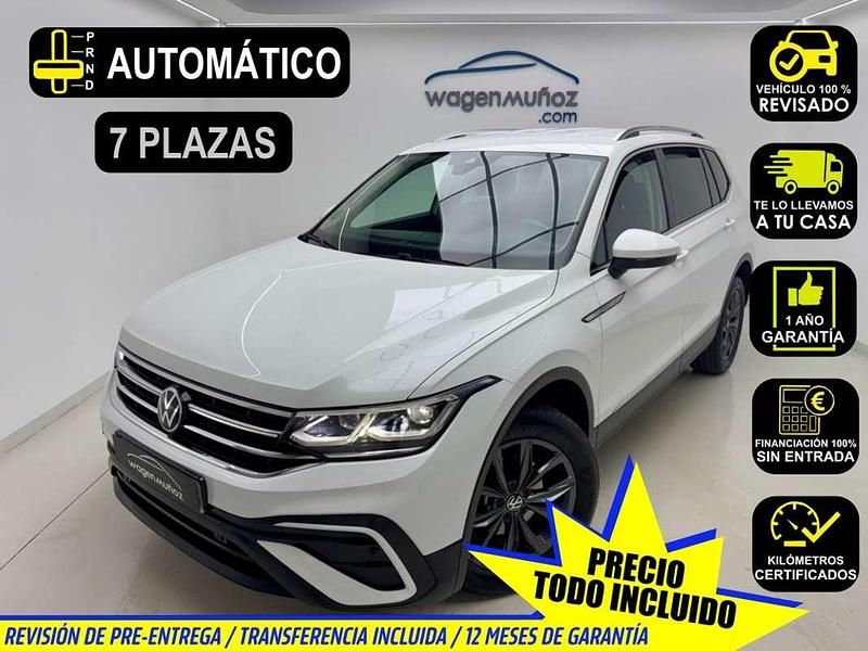 Blanco Usado 2023 VW Tiguan Allspace Life SUV | 33.900 € (Un poco caro) - Imagen 1/4