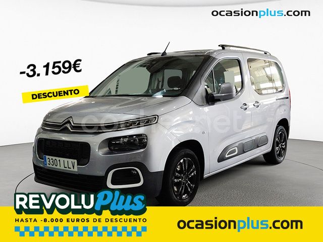 Gris / plata Usado 2020 Citroën Berlingo Monovolumen | 17.700 € (Buen precio) - Imagen 1/4