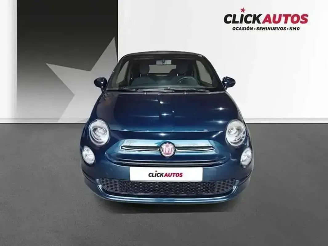 Usado Fiat 500 Club 71 CV (52 kW) 2023 Azul Descapotable