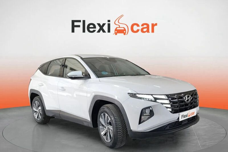 Blanco Usado 2021 Hyundai Tucson SUV | 16.290 € (Precio justo) - Imagen 1/4