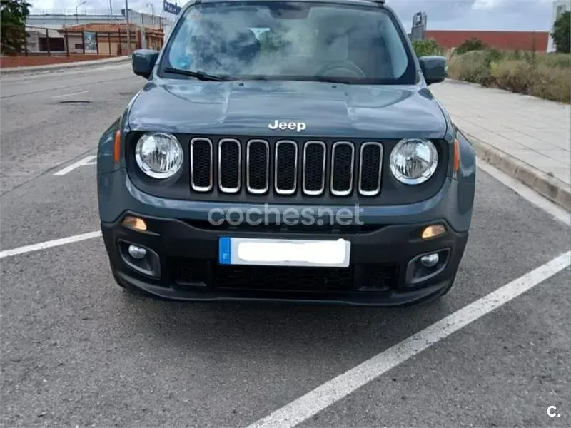 Usado Jeep Renegade Longitude 95 CV (69 kW) 2016 Gris / plata SUV