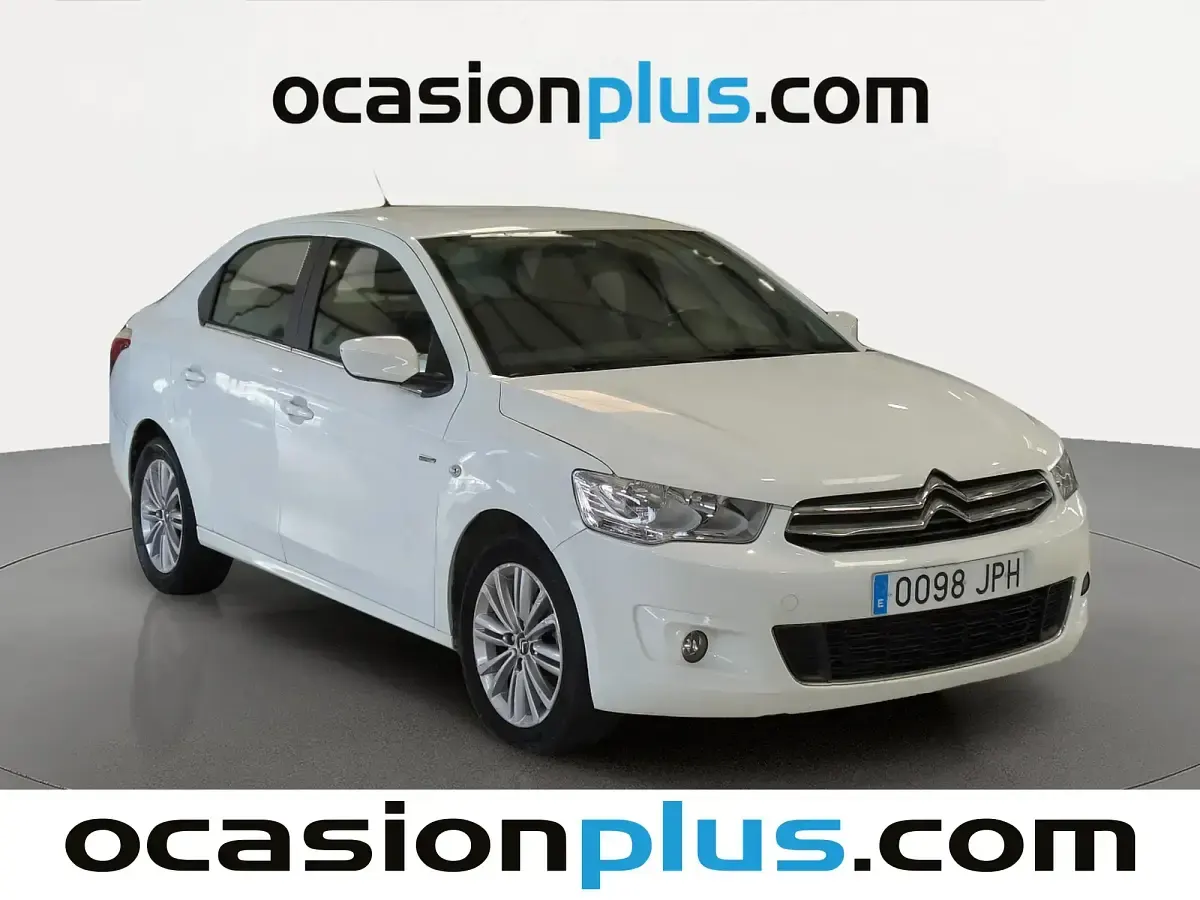 Usado Citroën C-Elysee I Exclusive 100 CV (73 kW) 2016 Blanco Berlina