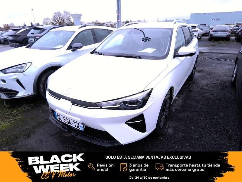 Blanco Usado 2023 MG MG5 EV Long Range Luxury Familiar | 17.650 € (Precio justo) - Imagen 1/4