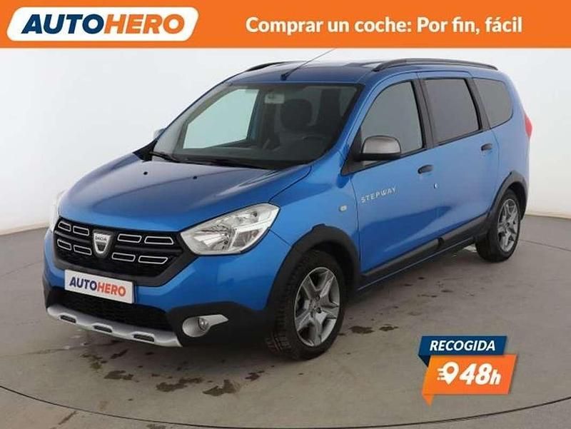 Azul Usado 2019 Dacia Lodgy Stepway Monovolumen | 14.099 € (Un poco caro) - Imagen 1/3