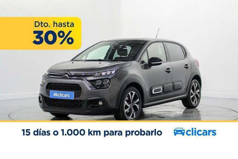 Gris Usado 2022 Citroën C3 Shine Utilitario | 12.690 € (Buen precio) - Imagen 1/4