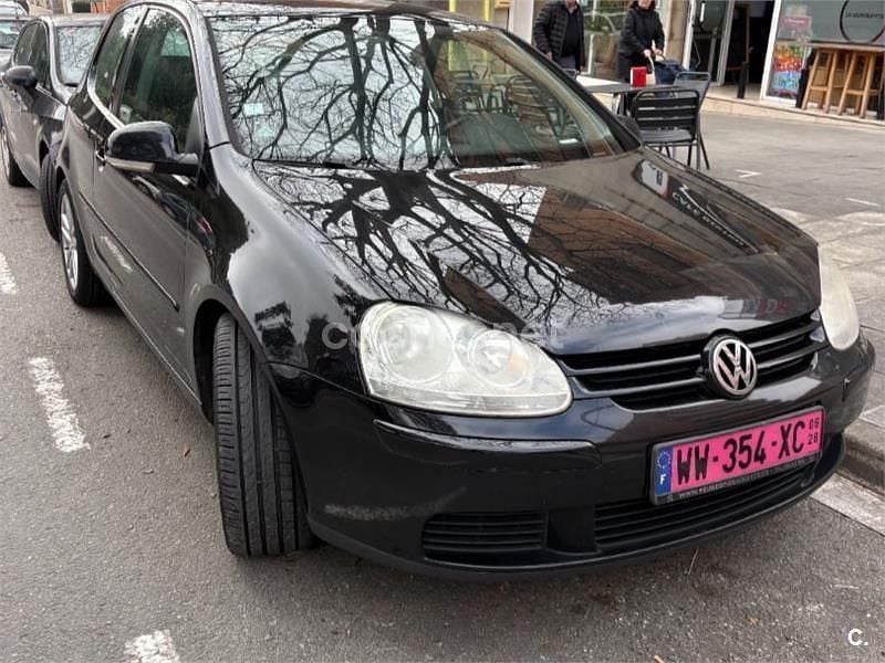 Usado VW Golf VI Highline 105 CV (77 kW) 2008 Negro Utilitario