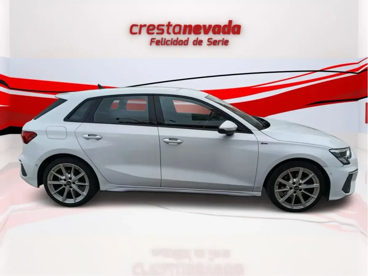 Usado Audi A3 Sportback S-Line 150 CV (110 kW) 2023 Blanco Utilitario