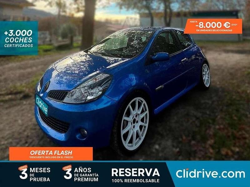 Azul Usado 2007 Renault Clio II Utilitario | 10.490 € (Caro) - Imagen 1/3