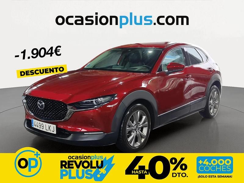 Usado Mazda CX-30 122 CV (89 kW) 2020 Rojo SUV