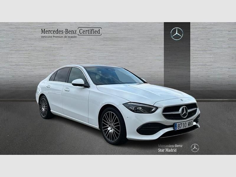 Usado Mercedes C200 Avantgarde 163 CV (119 kW) 2024 Blanco Berlina