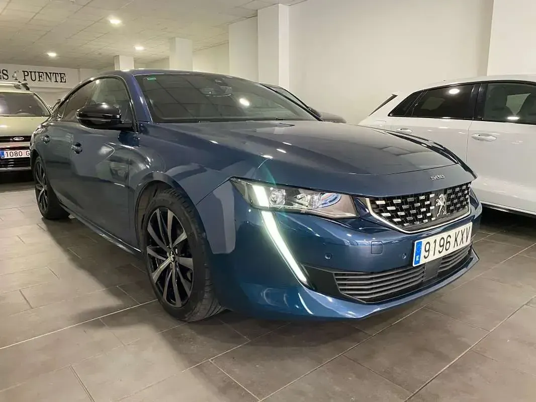 Usado Peugeot 508 Active 181 CV (133 kW) 2019 Azul Berlina